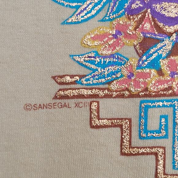 Vintage 1993 Sansegal Shirt Large 22x27 Las-Vegas USA - Picture 2 of 13